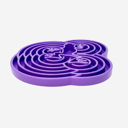 Plateau d'enrichissement Grenouille  violet pour chien  - Pep's Your Dog