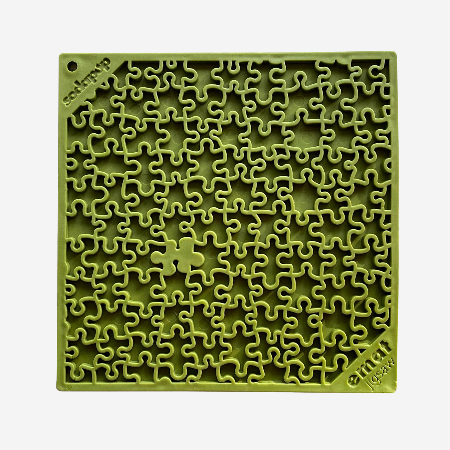 Tapis de léchage Puzzle Vert 🧩 - Pep's Your Dog